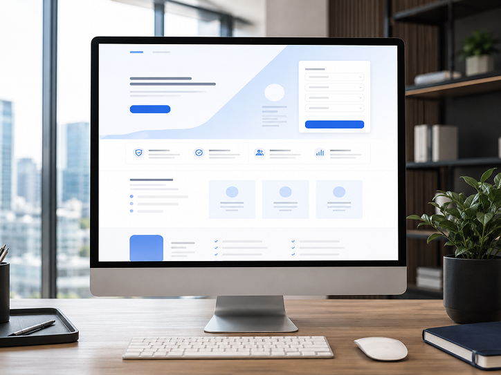 Landing page B2B diseñada para convertir visitas en solicitudes cualificadas.