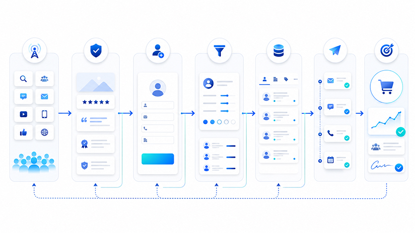 Diagrama estratégico del sistema comercial digital para preparación competitiva frente al comprador digital venezolano.
